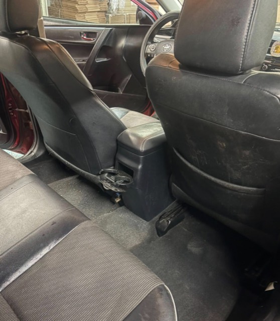Back seats before detailing